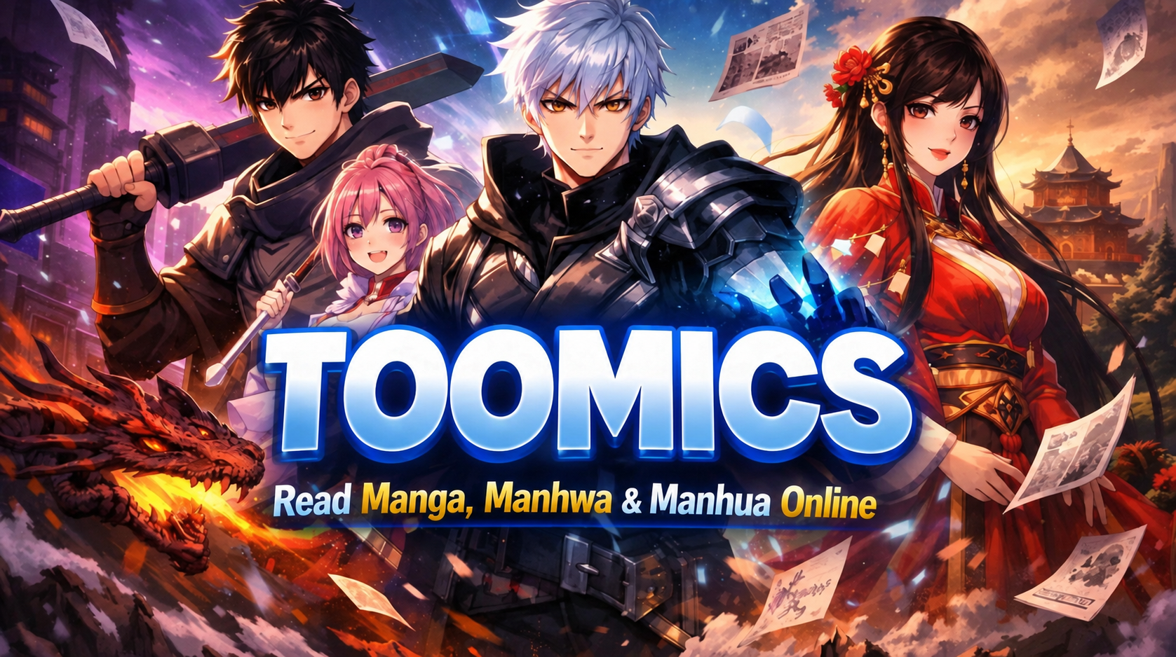 Browse manga, manhwa and manhua with Toomics